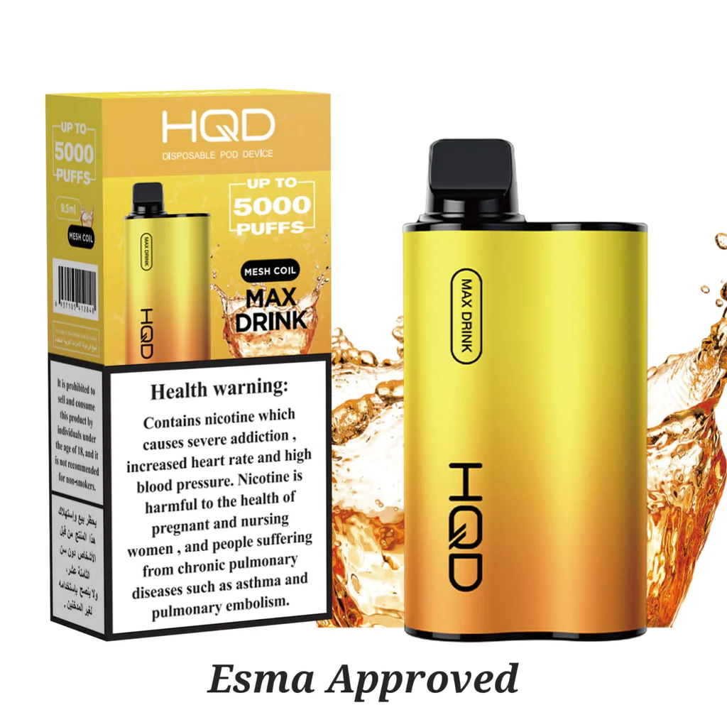 HQD Cuvie Ultimate Max Drink 5000 puffs 20mg - Vape Vibes