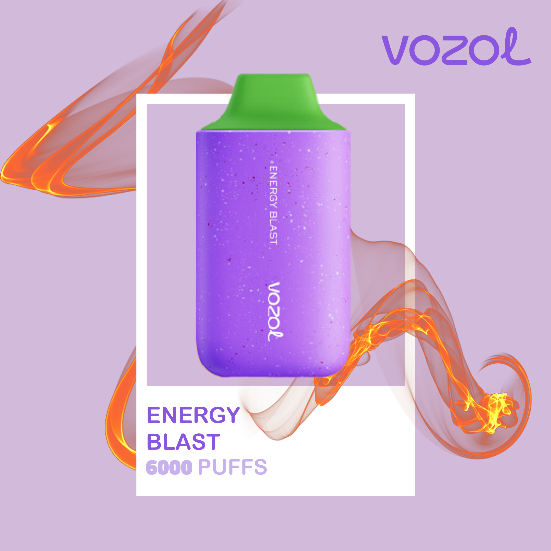 VOZOL Disposable Vape 6000 puffs Energy Blast 2%